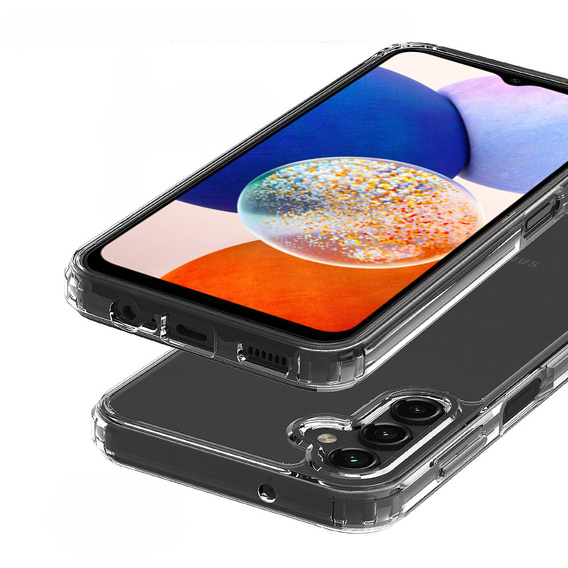 Case for Samsung Galaxy A14 5G, Fusion Hybrid, transparent