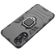 Case for Oppo A78 5G, Kickstand Ring, black
