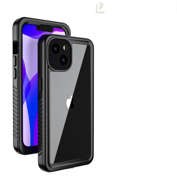 IP68 Waterproof Case for iPhone 13, black
