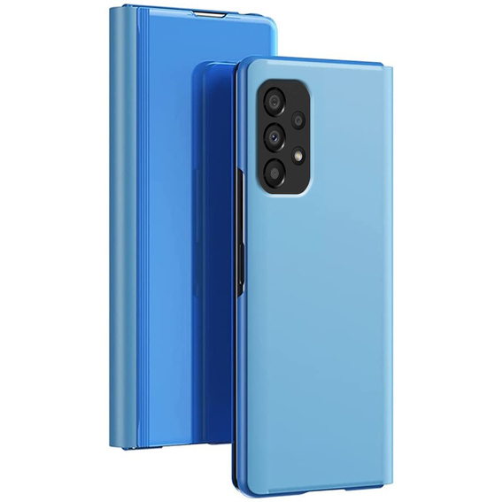 Case for Samsung Galaxy A53 5G, Clear View, blue