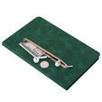 Case for Lenovo Tab P11 Pro Gen 2, Wallet Pen Slot, green