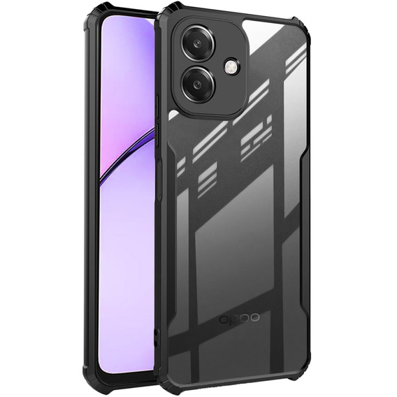 Case for Oppo A40 / Oppo A40m, AntiDrop Hybrid, black