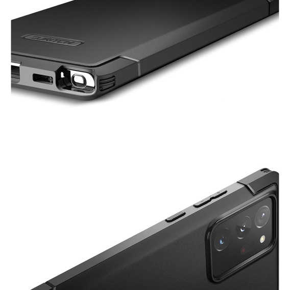 Case for Samsung Galaxy Note 20 Ultra, Suritch Basic (Two Frames), black
