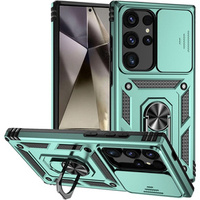 Case for Samsung Galaxy S24 Ultra, CamShield Slide, green