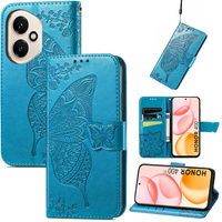 Flip case for Honor 400 5G, Butterfly, blue