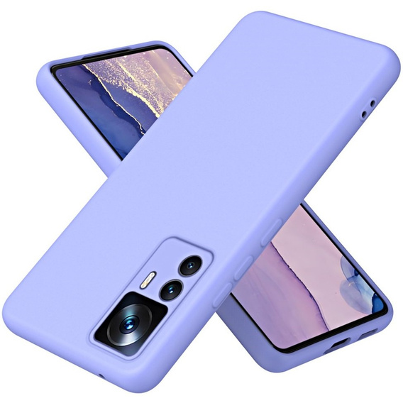 Case for Xiaomi 12T 5G / 12T Pro 5G, Silicone Lite, purple