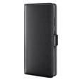 Flip case for Samsung Galaxy A35 5G, Split Leather, black