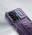 Armored case for Samsung Galaxy A26 5G, Dexnor Full Body (Two Frames), purple