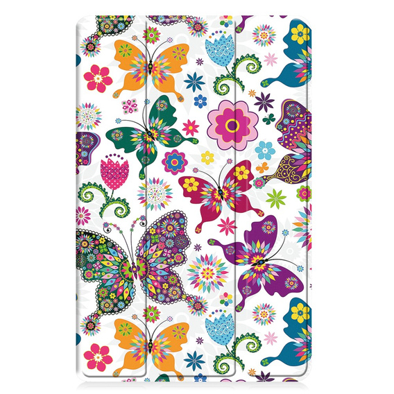 Case for Samsung Galaxy Tab A9+, Smartcase, Butterfly