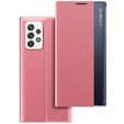 Flap case for Samsung Galaxy A32 5G, Side View, pink