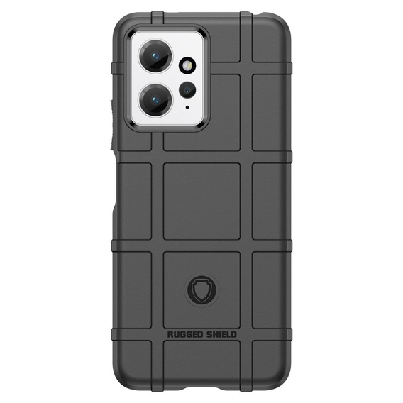 Case for Xiaomi Redmi Note 12 4G, Rugged Shield, black