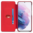 Flip case for Samsung Galaxy S22+ Plus 5G, LC.IMEEKE, red