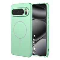 Silicone sleeve for Google Pixel 10 / 10 Pro, for MagSafe, green