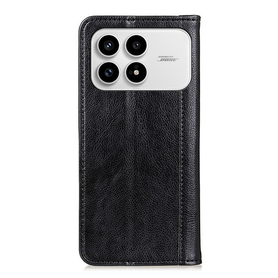 Split Leather Flip Case for Xiaomi Poco F8 Pro