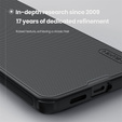 NILLKIN Frosted Shield Pro MagSafe case for Samsung Galaxy S26 Plus, black