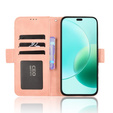 Flip case for Honor 400 Lite, Card Slot, pink