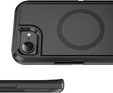 Case with frame for iPhone 16E, for MagSafe, black