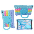 Kids case for Samsung Galaxy Tab A11 / A9, Bubble, multicolor
