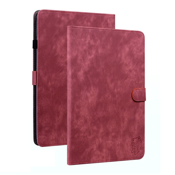 Case for Lenovo Tab M9, Wallet Pen Slot, red