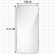 2x Tempered Glass ERBORD 9H Hard Glass for phone screen for Samsung Galaxy A35 5G