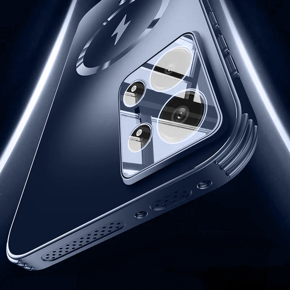 The casefor Oppo Reno 13 Pro, MagSafe, blue