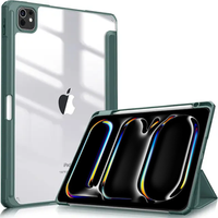 Case for iPad Pro 11" 2024 (5 gen.), Smartcase Hybrid, with stylus space, green