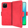 Flip case for Huawei Nova Y61, Card Slot, red