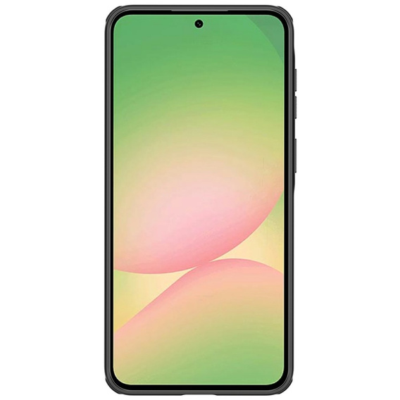 NILLKIN Frosted Shield Pro MagSafe case for Samsung Galaxy A57 5G, transparent/black