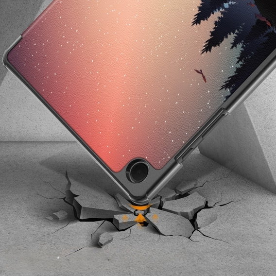 Case for Samsung Galaxy Tab A9+, Smartcase, evening landscape