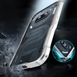 Case LUPHIE for Nothing Phone 2a / 2a Plus, Armor Bumper, silver