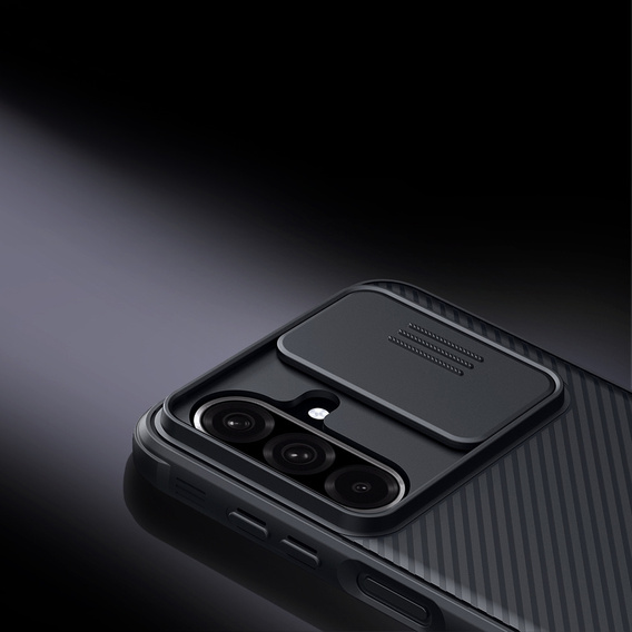 NILLKIN Camshield Pro case with camera cover for Samsung Galaxy A26 5G, black