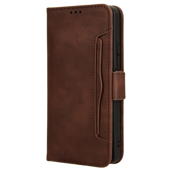 Flip case for Xiaomi Redmi A3, Card Slot, brown