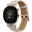 Universal Leather Strap 20mm, Beige