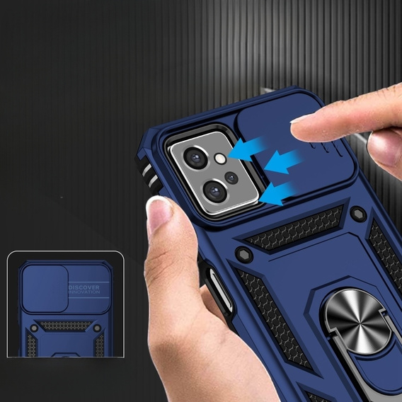 Case for Motorola Moto G32, CamShield Slide, blue