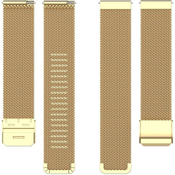 Milanese bracelet 18mm for Garmin Vivoactive 4S, Black
