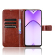 Flip case for Oppo A80, Crazy Horse Wallet, brown