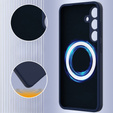 Case for Samsung Galaxy S24 FE, Silicone MagSafe, dark blue