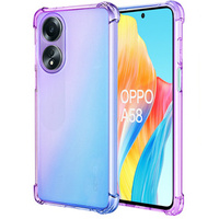 Case for Oppo A58 4G, Gradient Dropproof, Purple / blue