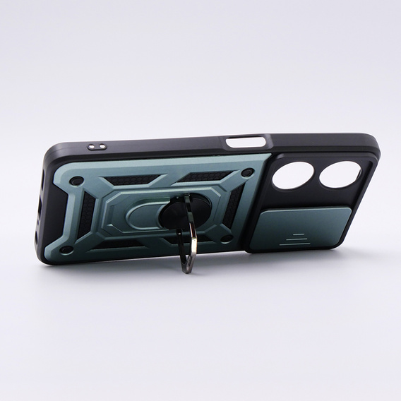 Case for Oppo A98 5G, CamShield Slide, green