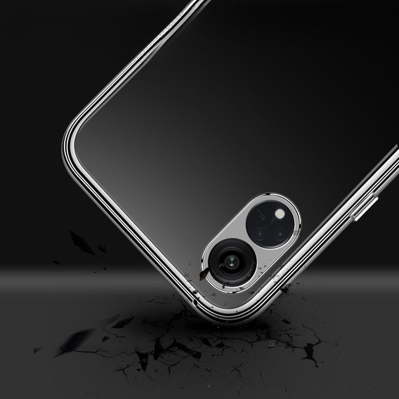 MOFI Case for Oppo Reno8 T 4G, thin, transparent
