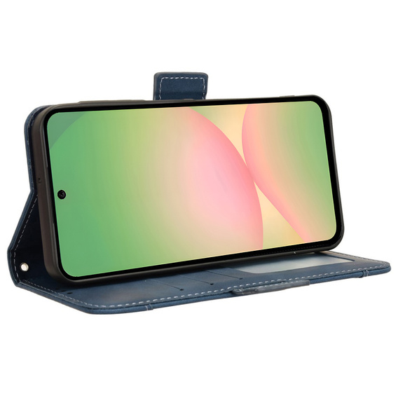 Flip case for Samsung Galaxy A56, Card Slot, dark blue