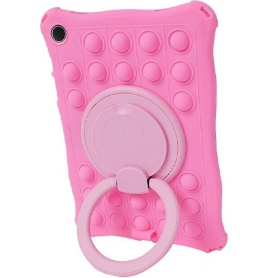 Kids case for Samsung Galaxy Tab A9, Bubble, pink