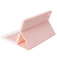 Case + keyboard Samsung Galaxy Tab S6 Lite P610/P615 / S6 Lite 2022 10.4, Pen Slot, pink rose gold