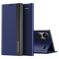 Flip case for Xiaomi Redmi Note 13 Pro+, Side Magnetic, dark blue