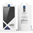 Dux Ducis case for iPhone 17 Pro, Skin X Pro, with flap, for MagSafe, black