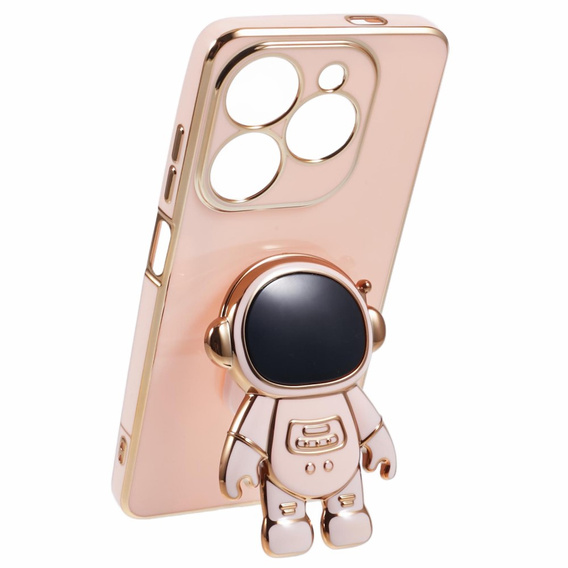 Case for Infinix Hot 40i, Astronaut, pink