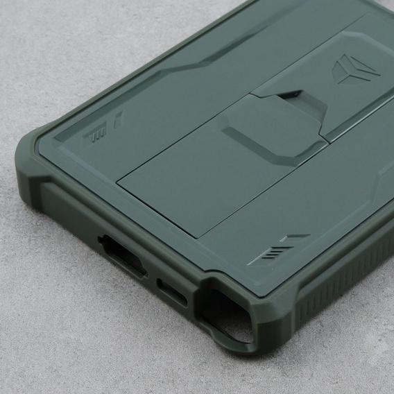 Armored case for Samsung Galaxy S23 Ultra, Dexnor Full Body (Two Frames), green