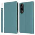 Flip case for Samsung Galaxy S25 Edge, Litchi Skin Grain, blue