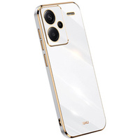 Case for Xiaomi Redmi Note 13 Pro+, Glamour CamShield, white