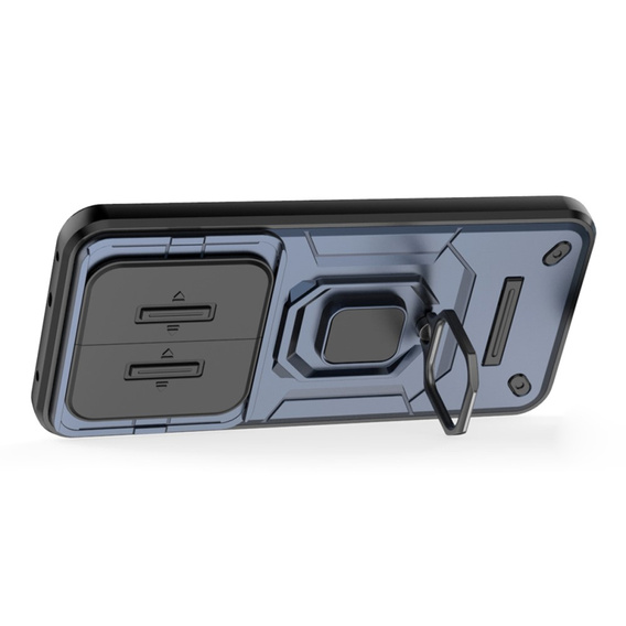 Case for Realme 14 Pro+ 5G, CamShield Slide, blue
